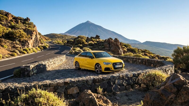 Тест-драйв Audi RS 3: Тестирование хот-хэтча на Тенерифе