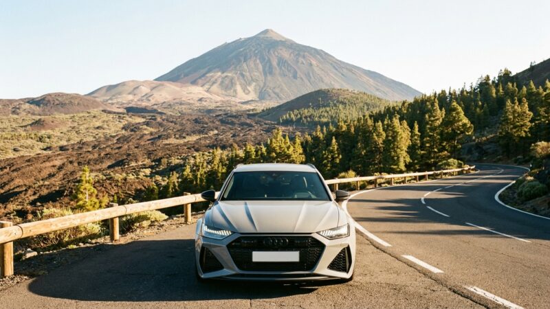 Тест-драйв Audi RS 6 Avant на Тенерифе