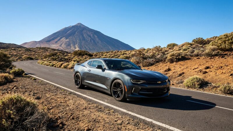 Обзор вождения Chevrolet Camaro: Тест-драйв на Тенерифе