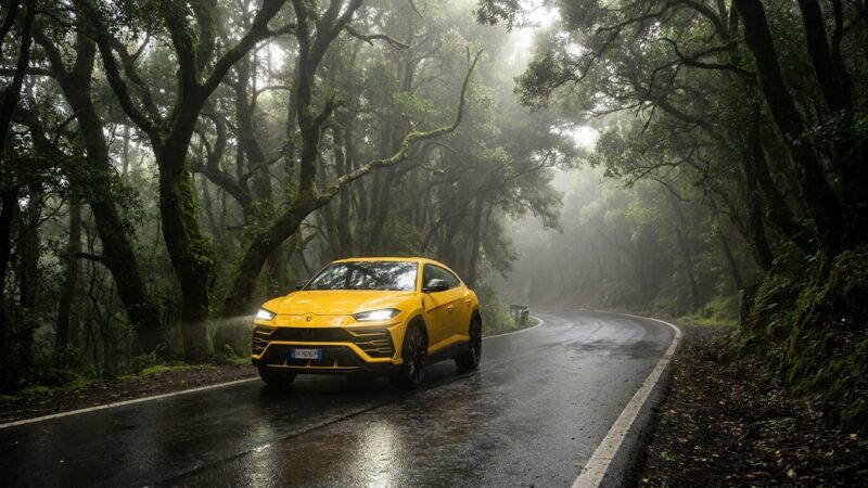 Тест-драйв Lamborghini Urus на Тенерифе