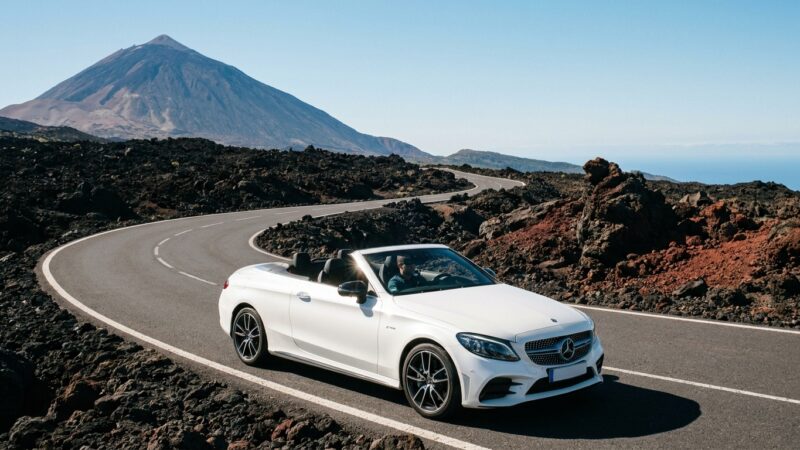 Тест-драйв Mercedes-AMG C-Class Cabrio на Тенерифе