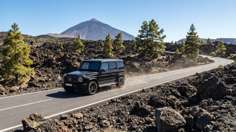 Тест-драйв Mercedes-AMG G63 на Тенерифе