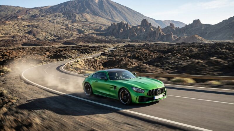 Mercedes-AMG GT R Coupe: Тест-драйв на Тенерифе