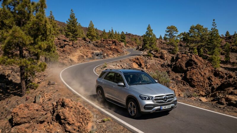 Mercedes-Benz GLE 350 4Matic Тест-драйв на Тенерифе