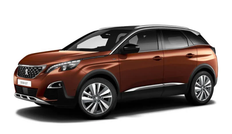 Peugeot 3008 (Автомат, 1.5 Л Бензин, 5 Мест)