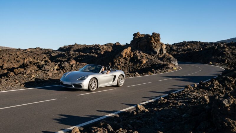 Тест-драйв Porsche 718 Boxster на Тенерифе
