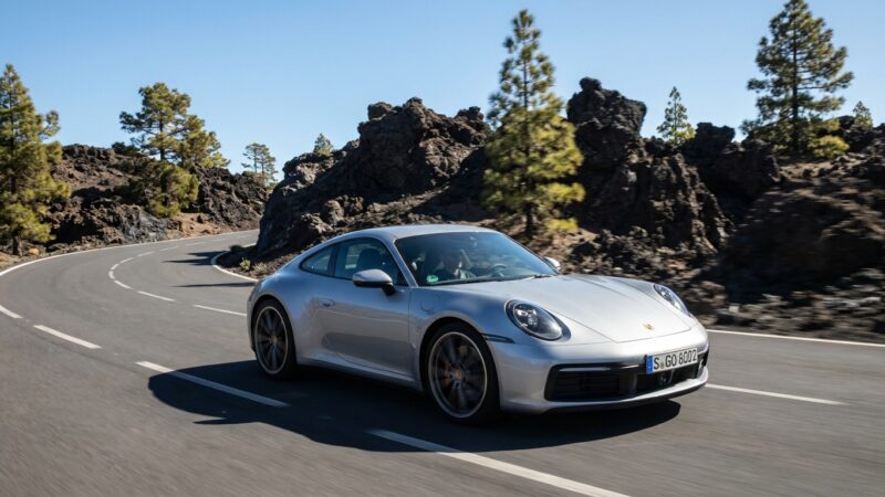 Тест-драйв Porsche 911 Carrera 4S на Тенерифе