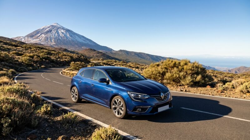Renault Megane E-Tech Electric Тест-драйв на Тенерифе