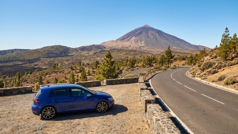Volkswagen Golf R Тест-драйв на Тенерифе