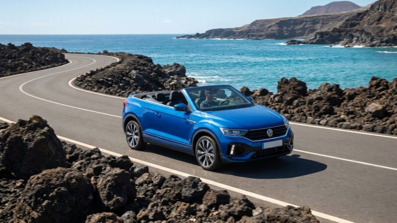 VW T-Roc Cabrio на Тенерифе: Обзор вождения и тест-драйв